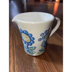 TOR VIKING  3" Tall Handled Pitcher TURI DESIGN Made in Norway Kitchen Flower